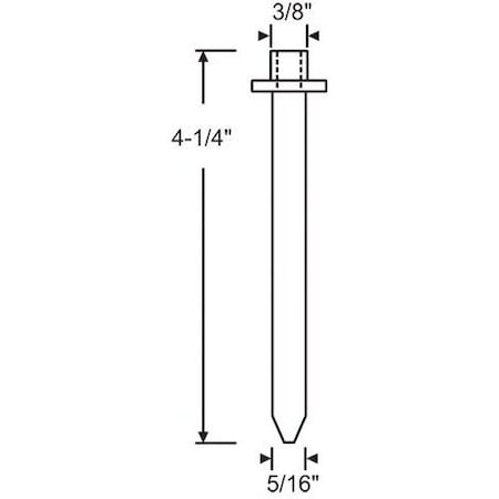 Strybuc Bifold Pin with Cap 1-239